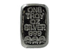 1 troy oz .999 fine silver bullion hand poured Skull and Crossbones loaf bar