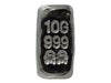10 gram .999 fine silver bullion Skull and Crossbones hand poured loaf bar