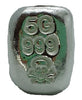 5 gram .999 fine silver bullion hand poured loaf bar